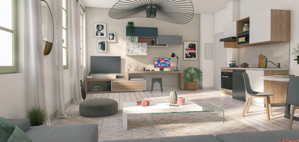 Programme immobilier neuf CARRE MARENGO - Toulouse Déficit Foncier situé quartier Marengo (31000) - Référence : 14851