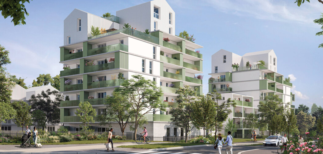 Programme immobilier neuf FAUBOURG BELLE VUE - Toulouse Faubourg Malepère à côté du futur métro C (31000) - Référence : 16123