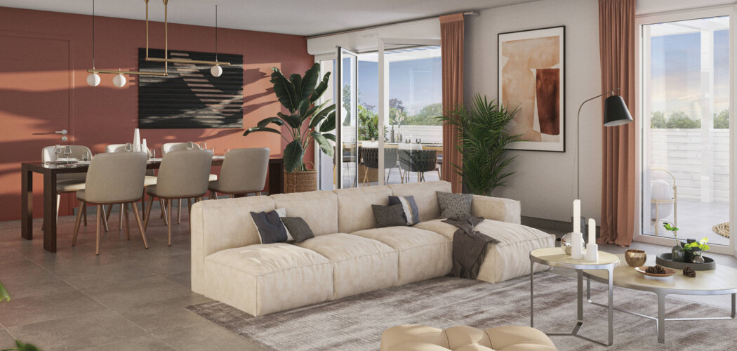 Programme immobilier neuf FAUBOURG BELLE VUE - Toulouse Faubourg Malepère à côté du futur métro C (31000) - Référence : 16123