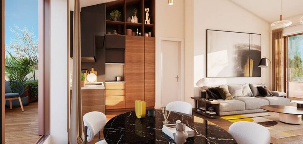 Programme immobilier neuf Allée Gloria - Toulouse : logements neufs près du jardin Pierre Goudouli, luminosité et flexibilité d’investissement (31000) - Référence : 14845