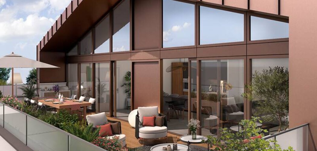 Programme immobilier neuf Allée Gloria - Toulouse : logements neufs près du jardin Pierre Goudouli, luminosité et flexibilité d’investissement (31000) - Référence : 14845