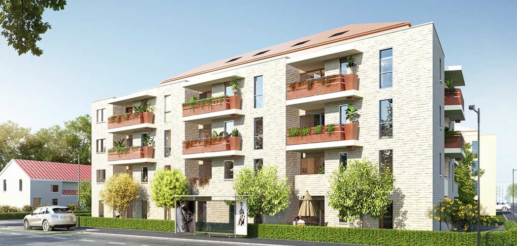 Programme immobilier neuf HORIZON MINIMES -  Toulouse : logements neufs sécurisés et verdoyants proche des commodités (31000) - Référence : 14835
