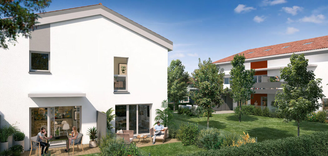 Programme immobilier neuf Bloom - Toulouse : logements neufs sécurisés et verdoyants proche des commodités (31000) - Référence : 8617