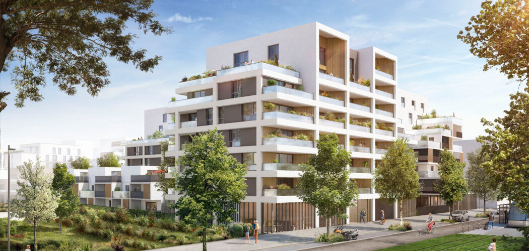 Programme immobilier neuf SUZAN GARDEN - Toulouse : logements neufs sécurisés et verdoyants proche des espaces verts (31000) - Référence : 16928