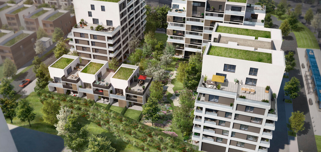 Programme immobilier neuf SUZAN GARDEN - Toulouse : logements neufs sécurisés et verdoyants proche des espaces verts (31000) - Référence : 16928