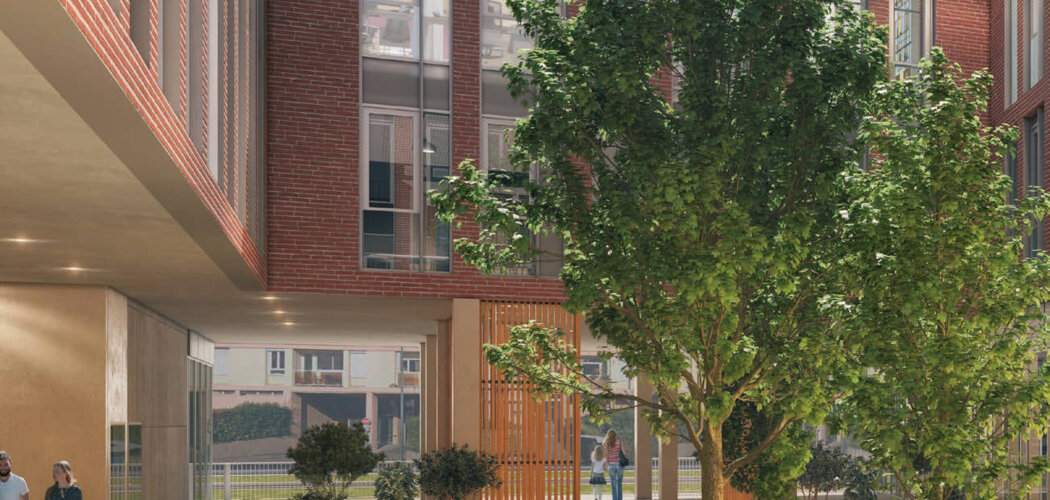 Programme immobilier neuf EMBLEME - Toulouse : logements neufs sécurisés et verdoyants proche des transports (31000) - Référence : 14836