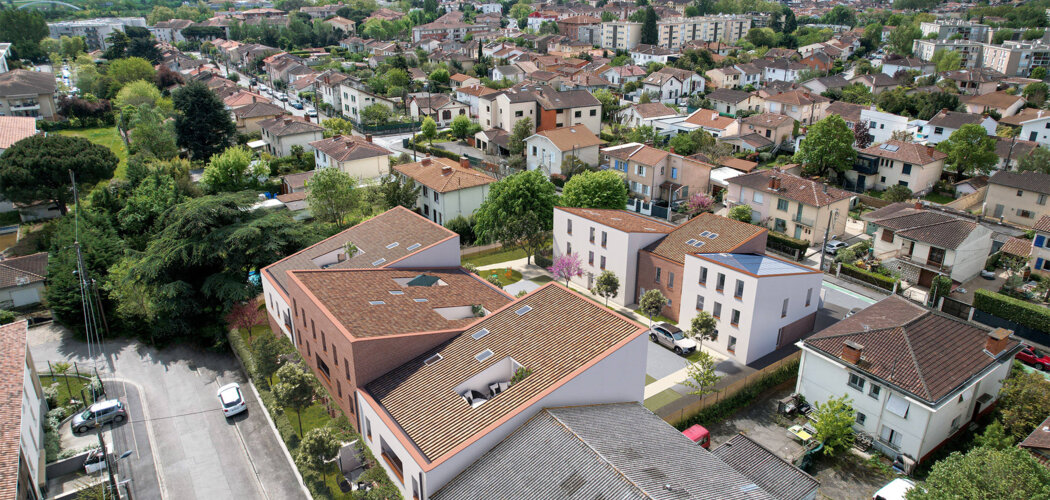 Programme immobilier neuf TILY - Toulouse : logements neufs sécurisés et verdoyants proche des transports (31000) - Référence : 15035