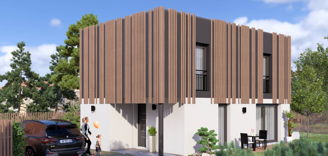 Programme immobilier neuf LABEL ROSE - Toulouse : logements neufs sur les hauteurs de Pouvourville proches du centre-ville (31000) - Référence : 9342
