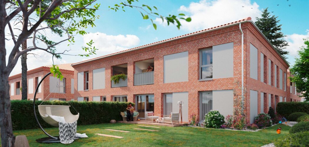 Programme immobilier neuf Villa aurea - Toulouse : logements neufs T2–T4 duplex proche du centre-ville (31000) - Référence : 9332