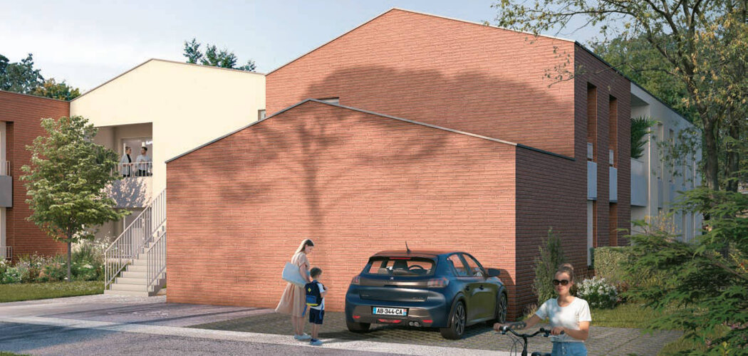 Programme immobilier neuf TERRA VERDA - Toulouse : logements neufs T2–T4 proche des transports et commerces (31000) - Référence : 15902
