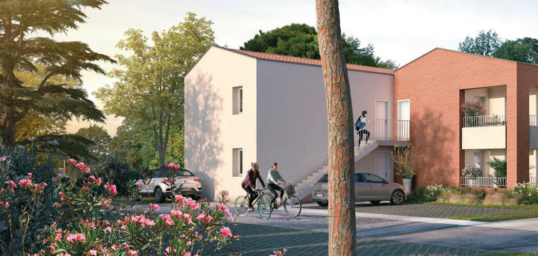 Programme immobilier neuf TERRA VERDA - Toulouse : logements neufs T2–T4 proche des transports et commerces (31000) - Référence : 15902