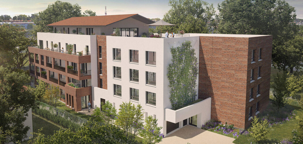 Programme immobilier neuf Tresaur - Toulouse : logements neufs T2–T5 proche des transports (31000) - Référence : 16937