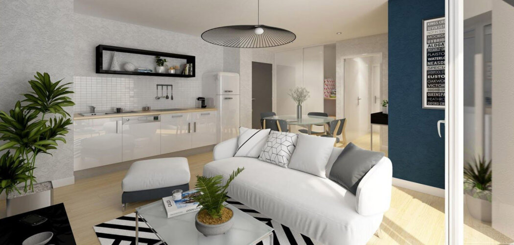 Programme immobilier neuf NATURÉA - TR LIBRE - Toulouse Nord : Résidence T2–T3 avec style toulousain et confort moderne proche des commodités (31000) - Référence : 14204