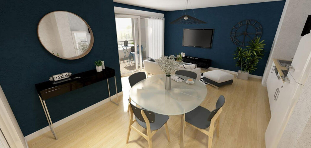 Programme immobilier neuf NATURÉA - TR LIBRE - Toulouse Nord : Résidence T2–T3 avec style toulousain et confort moderne proche des commodités (31000) - Référence : 14204