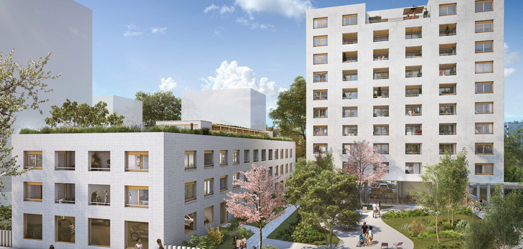 Programme immobilier neuf PARK VIEW 1 - Toulouse quartier Empalot près du métro ligne B (31000) - Référence : 13158