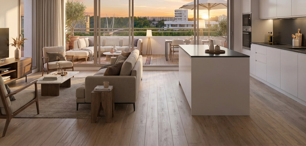 Programme immobilier neuf PARK VIEW 2 - Toulouse quartier Empalot près métro B et centre (31000) - Référence : 16801