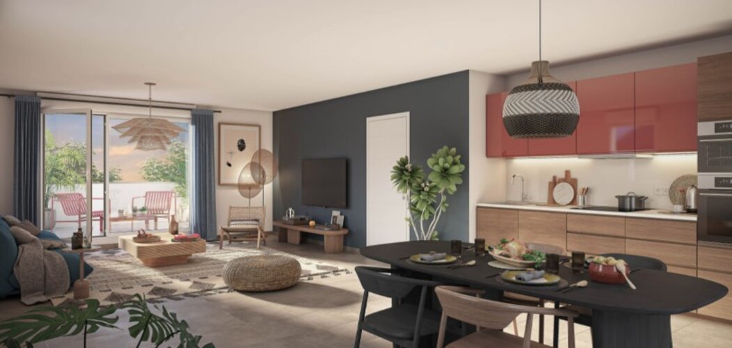 Programme immobilier neuf LINE UP - Toulouse quartier Fourguette-Oncopole proche métro A (31000) - Référence : 16987