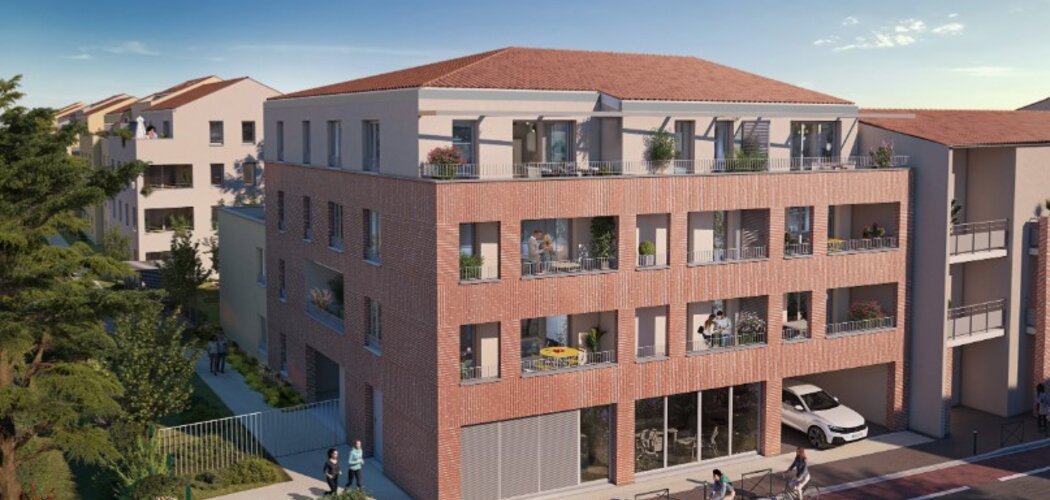 Programme immobilier neuf LINE UP - Toulouse quartier Fourguette-Oncopole proche métro A (31000) - Référence : 16987