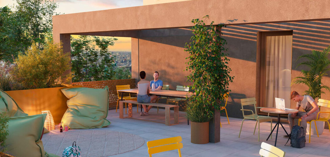 Programme immobilier neuf AERO CAMPUS - Toulouse Rangueil résidence étudiante proche universités et métro (31000) - Référence : 16713