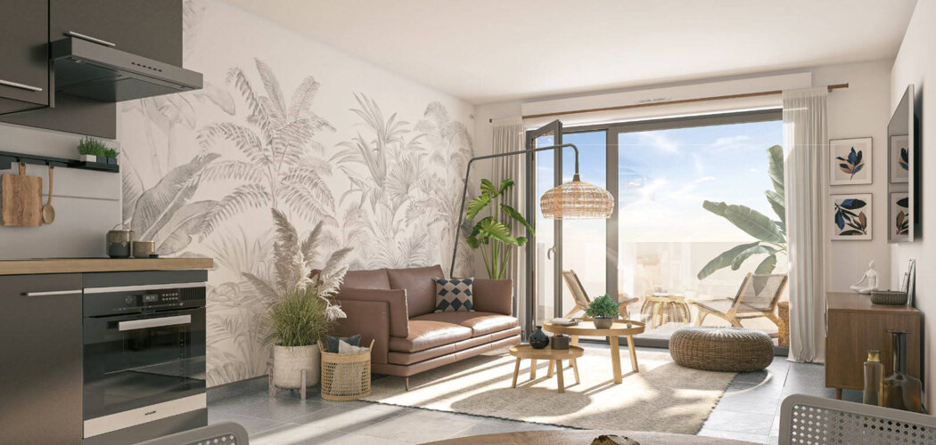 Programme immobilier neuf L'OUSTAL - Toulouse résidence sénior à deux pas  du parc de la Maourine (31000) - Référence : 9356