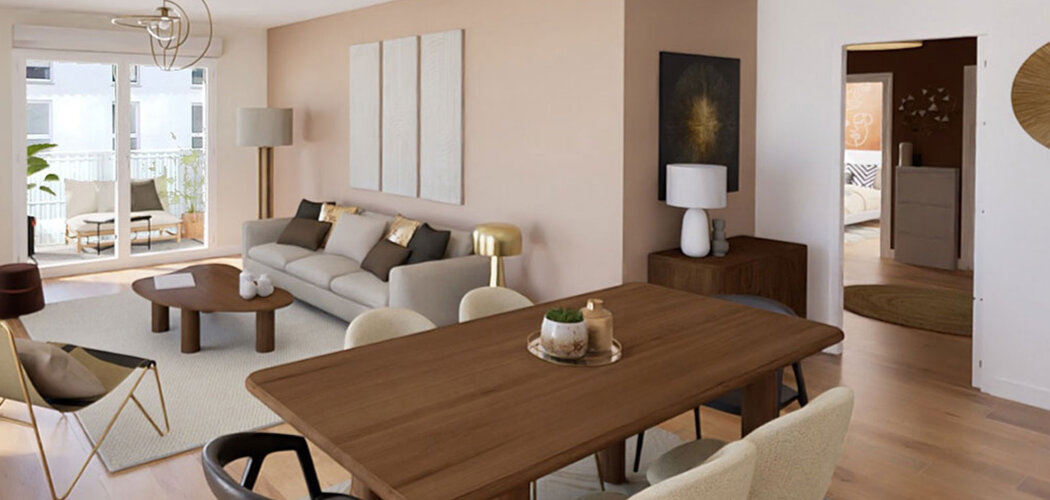 Programme immobilier neuf Terre Garonne - Toulouse : Résidence studio–T5 avec cadre dynamique et confort optimisé proche des transports (31000) - Référence : 14277