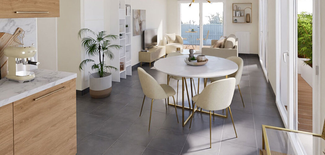 Programme immobilier neuf Terre Garonne - Toulouse : Résidence studio–T5 avec cadre dynamique et confort optimisé proche des transports (31000) - Référence : 14277