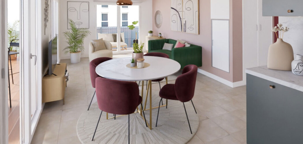 Programme immobilier neuf Terre Garonne - Toulouse : Résidence studio–T5 avec cadre dynamique et confort optimisé proche des transports (31000) - Référence : 14277