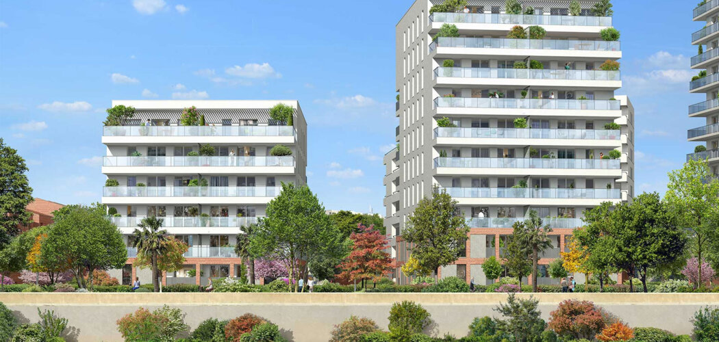 Programme immobilier neuf Terre Garonne - Toulouse : Résidence studio–T5 avec cadre dynamique et confort optimisé proche des transports (31000) - Référence : 14277