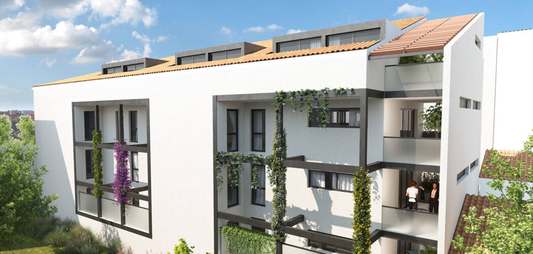 Programme immobilier neuf COEUR ARZAC - Toulouse : Résidence T1–T5 avec cadre végétal et confort optimisé proche des commodités (31000) - Référence : 16897