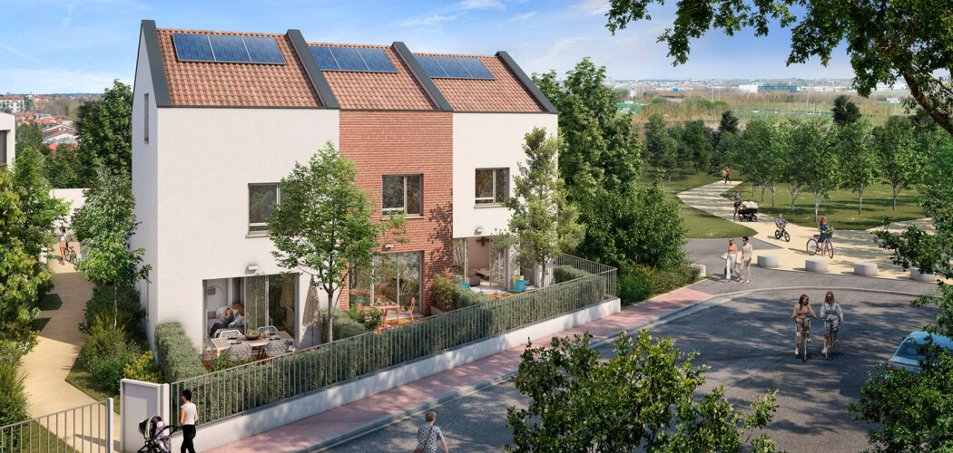 Programme immobilier neuf INSIDE PARK - Toulouse : Résidence T2–T3 avec cadre paysager et confort optimisé proche des espaces verts (31000) - Référence : 14210