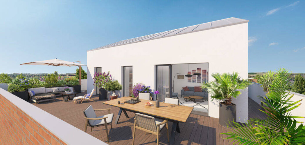 Programme immobilier neuf Vert Eden - Toulouse : Résidence T2–T4 avec cadre moderne et confort optimisé proche des commodités (31000) - Référence : 6269