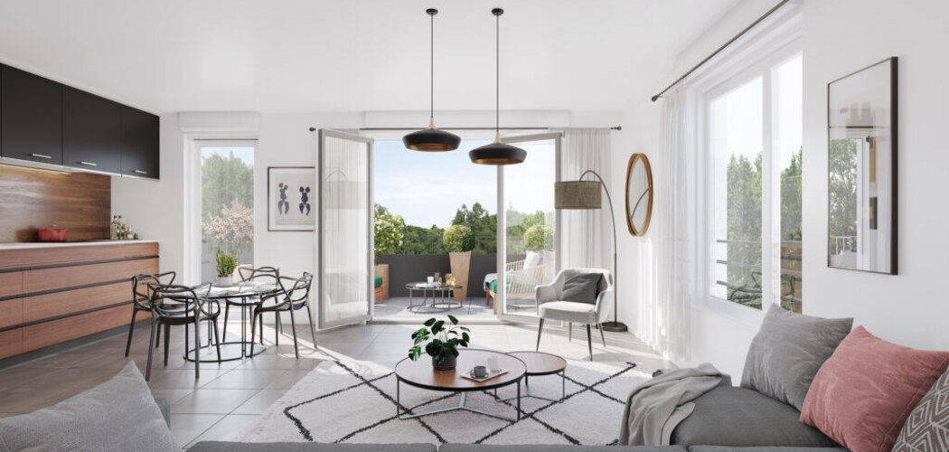 Programme immobilier neuf Vert Eden - Toulouse : Résidence T2–T4 avec cadre moderne et confort optimisé proche des commodités (31000) - Référence : 6269