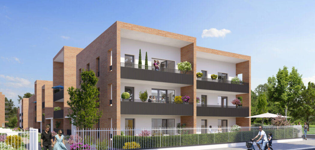 Programme immobilier neuf Vert Eden - Toulouse : Résidence T2–T4 avec cadre moderne et confort optimisé proche des commodités (31000) - Référence : 6269