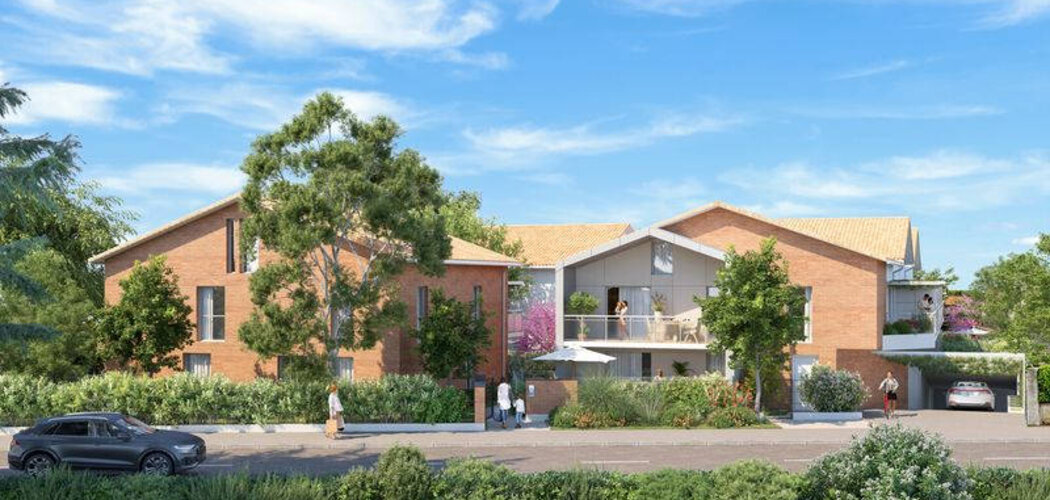 Programme immobilier neuf PATIO ARDENNA - Toulouse : Résidence T2–T4 avec cadre résidentiel et confort optimisé proche des commodités (31000) - Référence : 14756