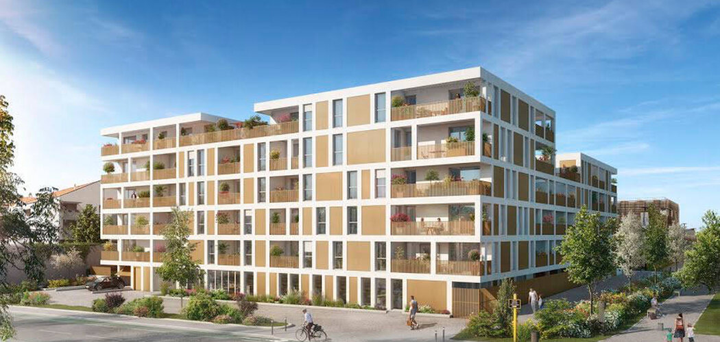 Programme immobilier neuf OXYGEN - Toulouse : Résidence T2–T5 avec cadre végétal et confort moderne proche des transports (31000) - Référence : 11224