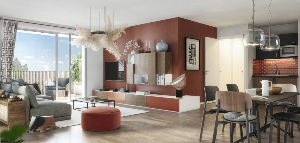 Programme immobilier neuf OXYGEN - Toulouse : Résidence T2–T5 avec cadre végétal et confort moderne proche des transports (31000) - Référence : 11224