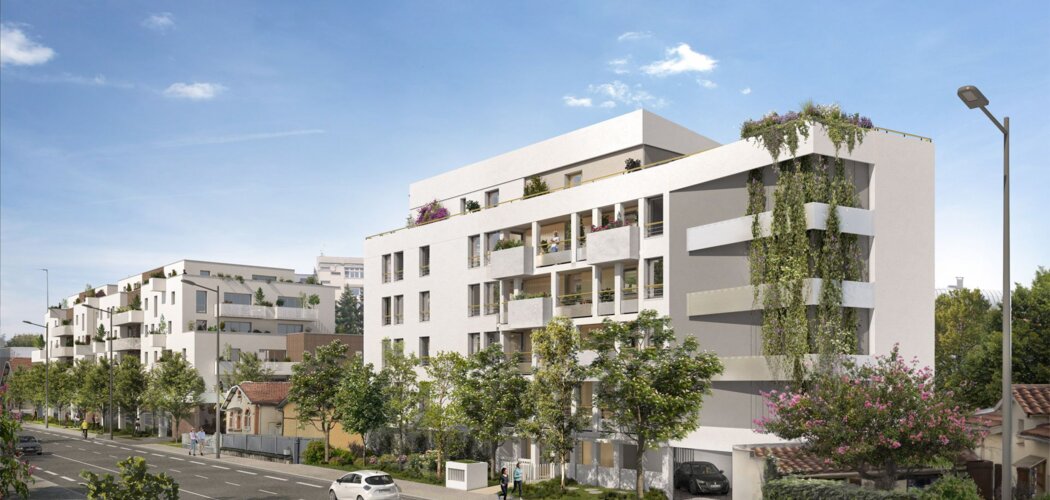 Programme immobilier neuf Ô TOULOUSE - Toulouse : résidence verdoyante et logements neufs sécurisés proche des transports (31000) - Référence : 14843