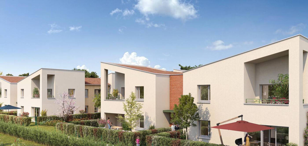 Programme immobilier neuf Le Clos d'Alembert - Toulouse vivre à Lardenne dans un cadre verdoyant proche gare (31000) - Référence : 16531