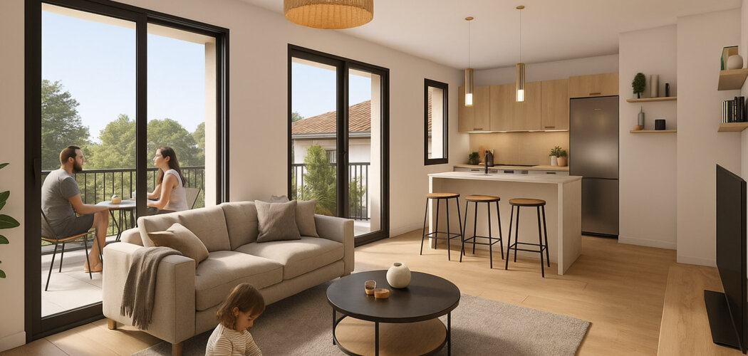 Programme immobilier neuf ARBORESCENCE - Tournefeuille à proximité du Parc de la Ramée (31170) - Référence : 14802