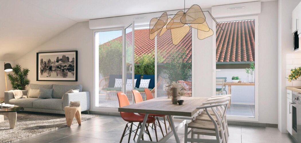 Programme immobilier neuf RESIDENCE SAINT PAUL - Tournefeuille : logements neufs à 30 min de Toulouse, architecture moderne et cadre naturel (31170) - Référence : 14799