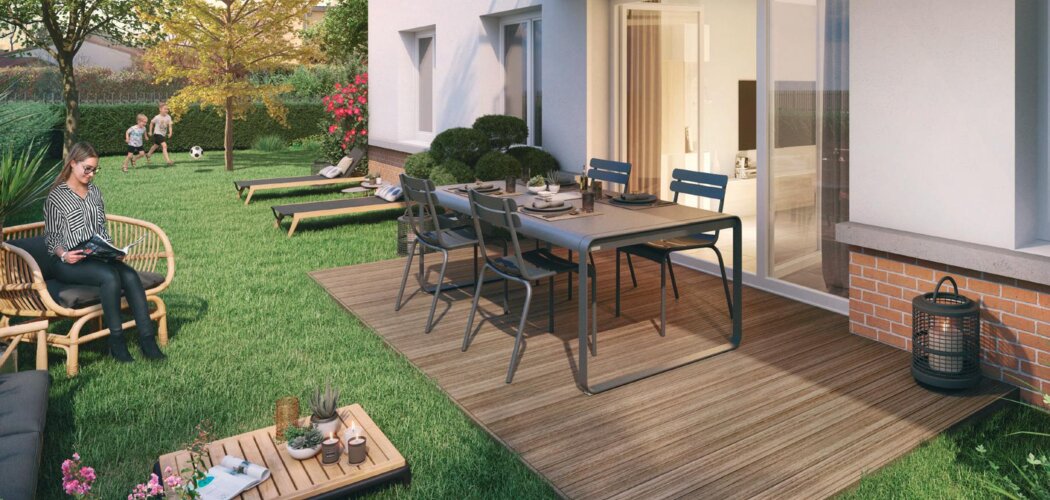 Programme immobilier neuf RESIDENCE SAINT PAUL - Tournefeuille : logements neufs à 30 min de Toulouse, architecture moderne et cadre naturel (31170) - Référence : 14799