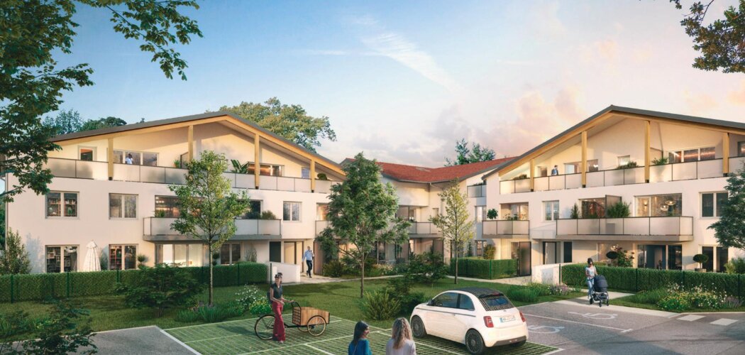 Programme immobilier neuf RESIDENCE SAINT PAUL - Tournefeuille : logements neufs à 30 min de Toulouse, architecture moderne et cadre naturel (31170) - Référence : 14799