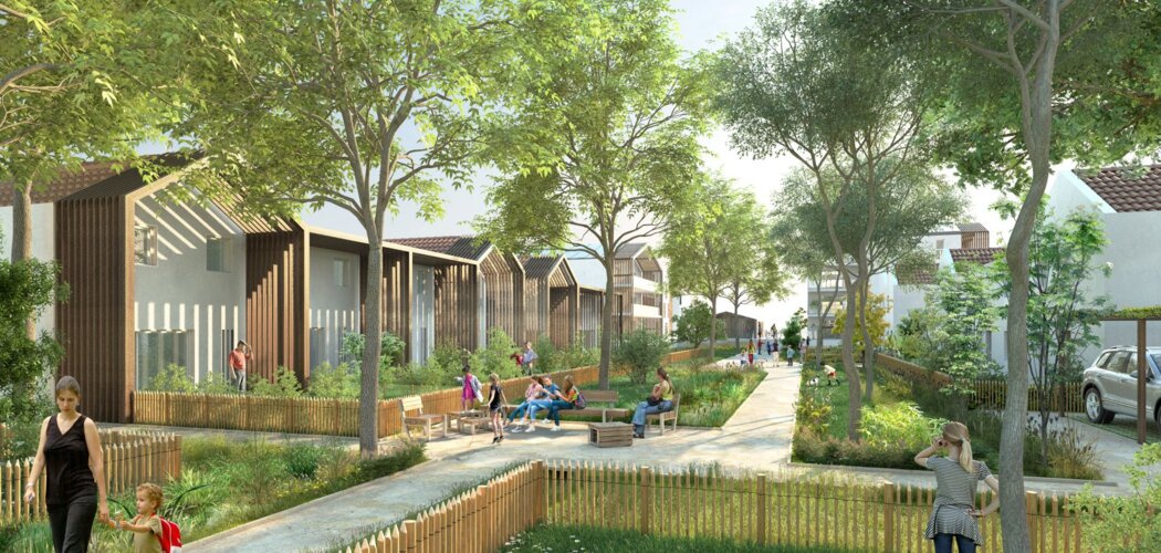 Programme immobilier neuf RE-CREATION BOISEE - Villeneuve-Tolosane : Résidence T2–T5 avec cadre écologique et confort optimisé dans l’écoquartier Las Fonses (31270) - Référence : 14417