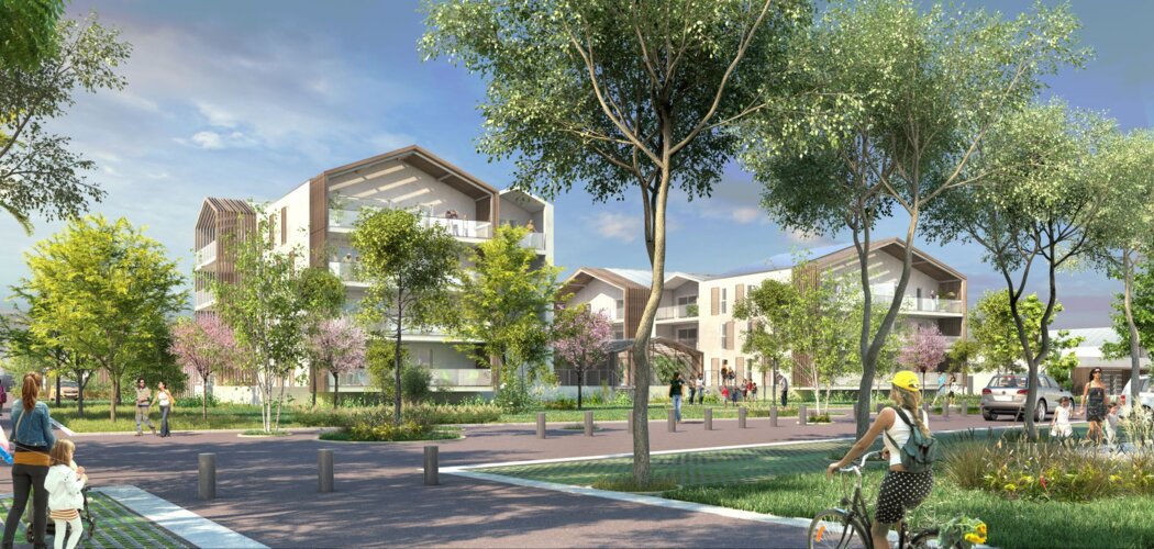 Programme immobilier neuf RE-CREATION BOISEE - Villeneuve-Tolosane : Résidence T2–T5 avec cadre écologique et confort optimisé dans l’écoquartier Las Fonses (31270) - Référence : 14417